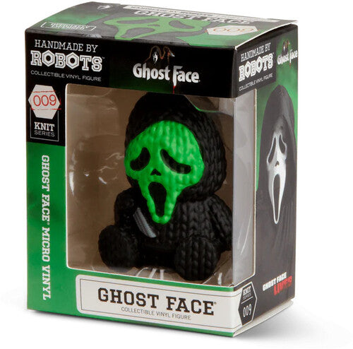 Handmade by Robots - Ghost Face #009 (1.75" Micro Vinyl Figure) (Fluorescent Green) Toys