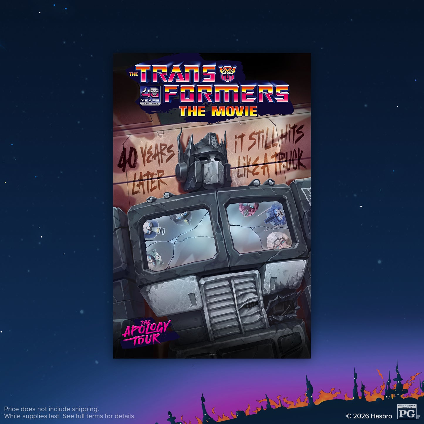 The Transformers: The Movie 40th Anniversary Bundle