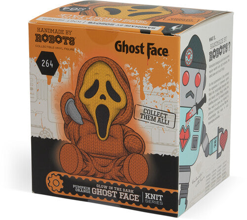 Handmade by Robots - Ghost Face #264 (Limited Edition Pumpkin Orange Glow in the Dark) Toys