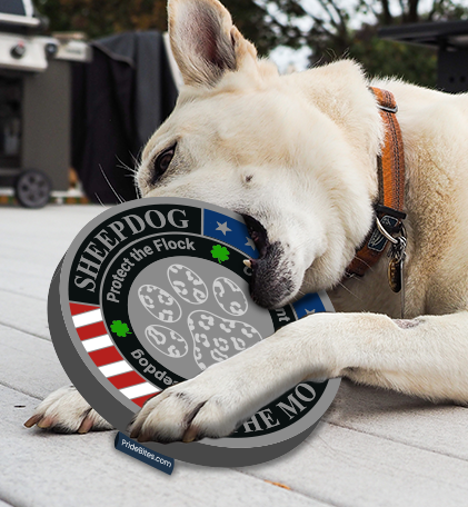 SHEEPDOG the Movie x PrideBites Official Challenge Coin Dog Toy