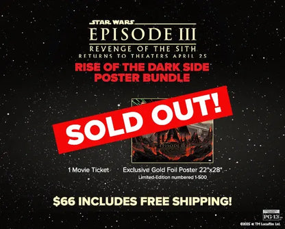 Rise of the Dark Side Poster Bundle