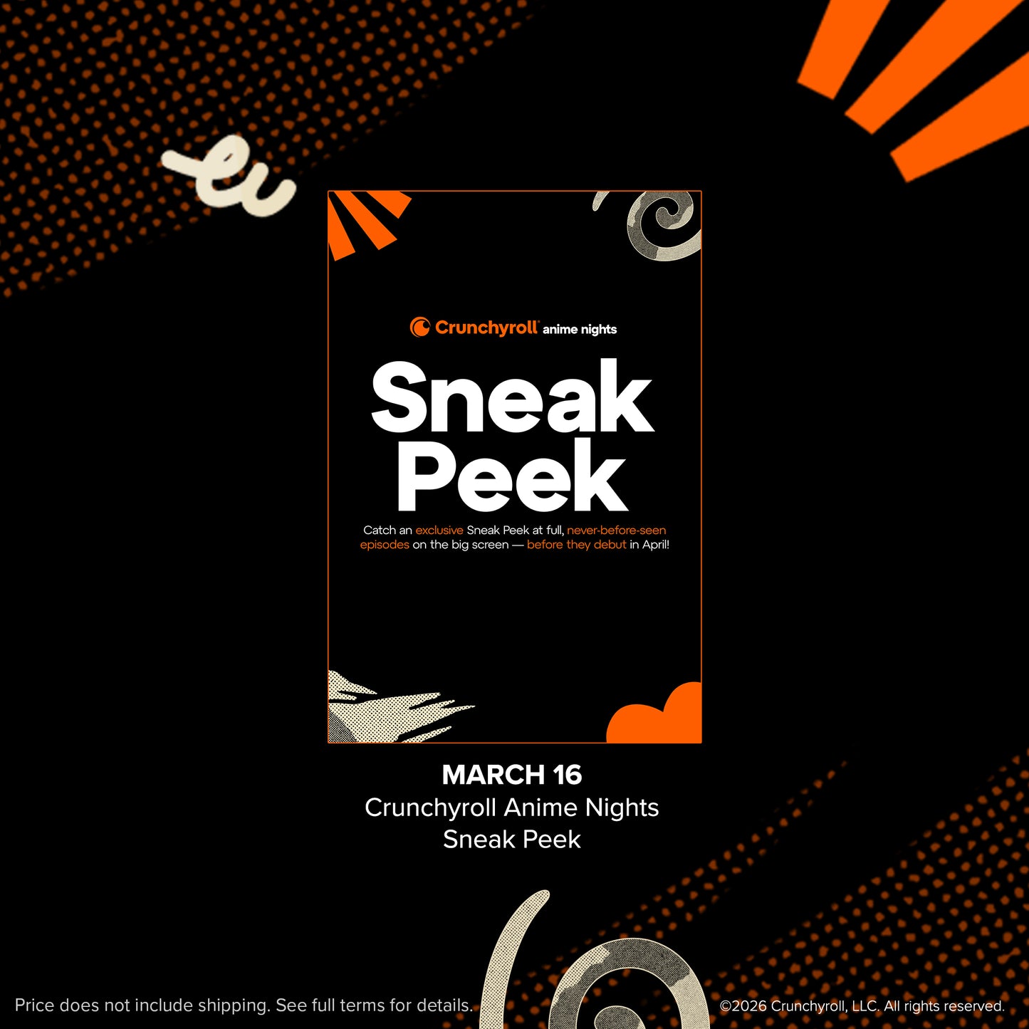 Crunchyroll Sneak Peek Pin Bundle