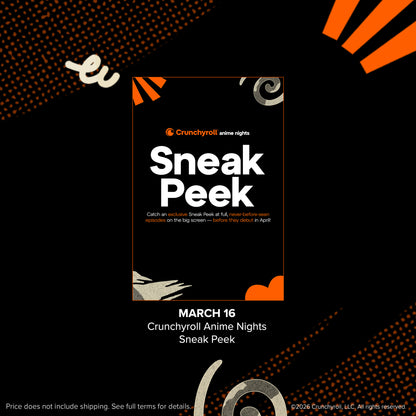 Crunchyroll Sneak Peek Pin Bundle