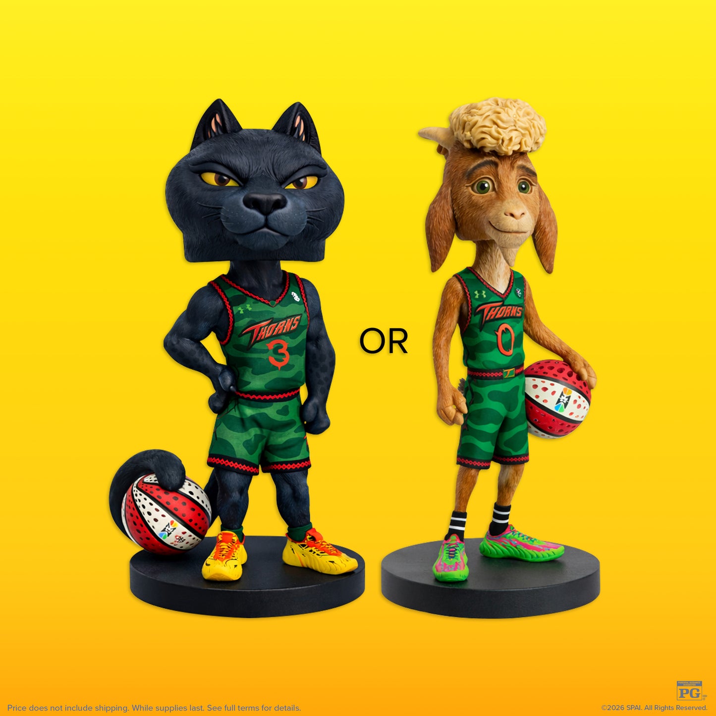 GOAT bobblehead bundle