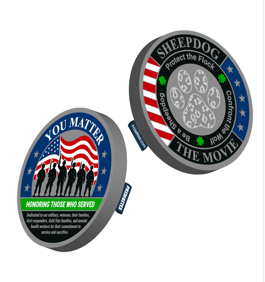 SHEEPDOG the Movie x PrideBites Official Challenge Coin Dog Toy