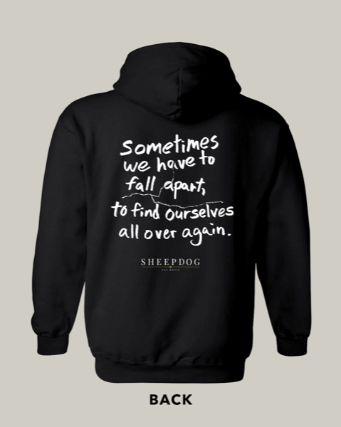 SHEEPDOG the Movie Official Zip-Up Hoodie: Sometimes You Have to Fall Apart ...