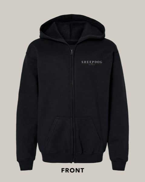 SHEEPDOG the Movie Official Zip-Up Hoodie: Sometimes You Have to Fall Apart ...