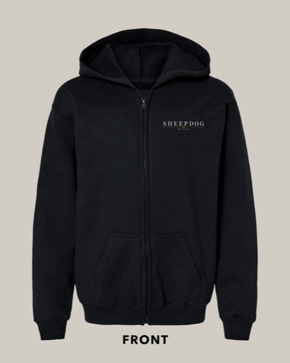 SHEEPDOG the Movie Official Zip-Up Hoodie: Sometimes You Have to Fall Apart ...